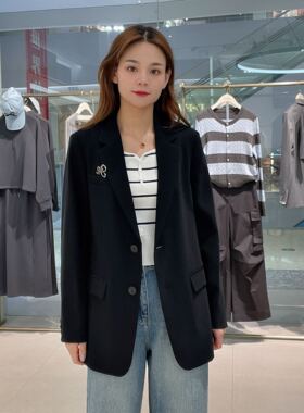 诗凡黎女士简约时尚外套3F9111201