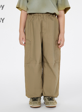 江南布衣童装宽松休闲直筒裤春男女童jnbybyjnby1P2E10600