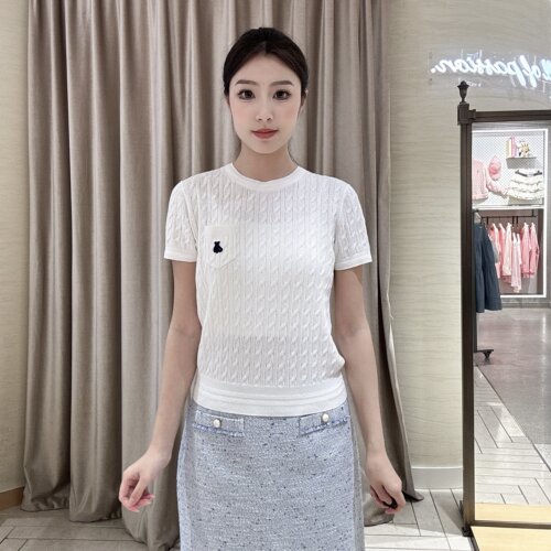 Teenie Weenie女士舒适休闲套头毛衣TTKW2624CBE