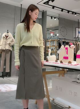 麦檬女士时尚简约半身裙5DC140131