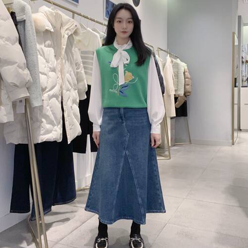 诗凡黎女士时尚休闲半身裙3EC140271