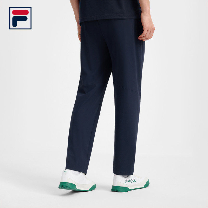 FILA 斐乐男士针织长裤2026秋季新款网球运动裤A11M633609F