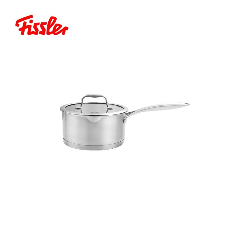 Fissler/菲仕乐不锈钢单柄汤锅18厘米(玻璃盖)6949560940446