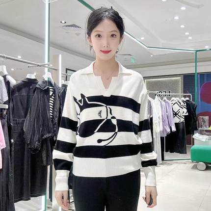 VIZAVIZA女士简约时尚针织衫V24312D05175