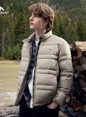 报喜鸟/亨利格兰男士冬季休闲系列羽绒服QSF243041U211