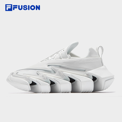 FILA FUSION斐乐潮牌SAWTOOTH未来潮鞋女2025秋锯齿鞋T12W521121F