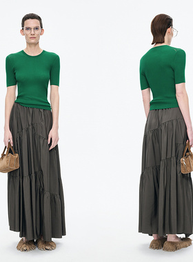 NBY/江南布衣25秋针织衫T恤修身短袖5P731006K