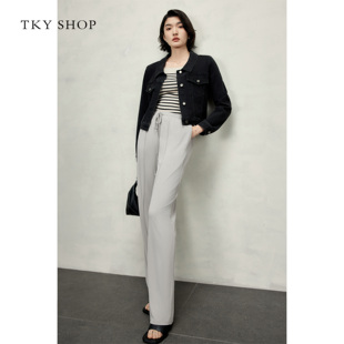TKY SHOP 女士时尚简约长裤10H1QA09D101