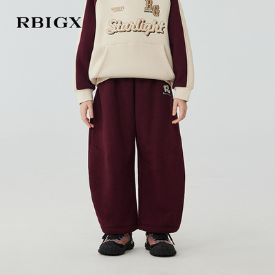 瑞比克(RBIGX)冬季加绒运动裤YK4DR1722