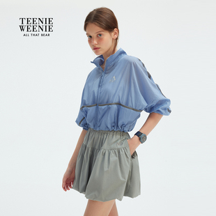 TeenieWeenie小熊女装外套 时尚短款立领上衣