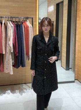 FEIZI菲姿女士时尚简约大衣F3W790