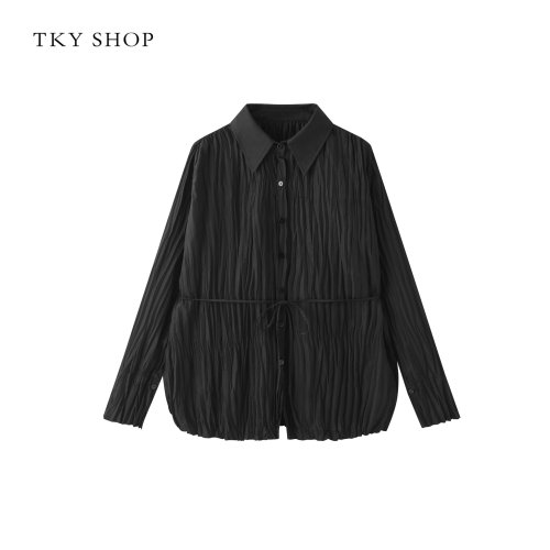 TKY SHOP 女士简约时尚衬衫10H1KA07C028