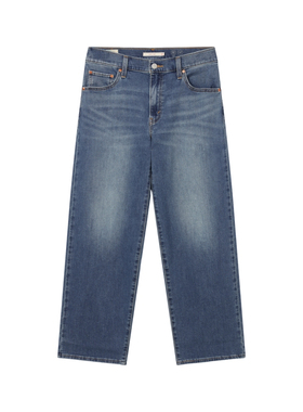 Levi's冰酷系列25春季女士BAGGY直筒牛仔裤A3494-0073