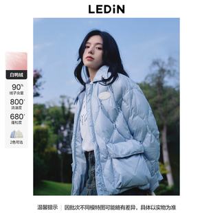 【LOTSYOU联名】乐町翻领羽绒服冬保暖外套C1ACE4422