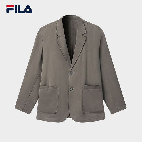 FILA MILANO 斐乐官方男女梭织上衣26夏休闲西装外套F11U625704F