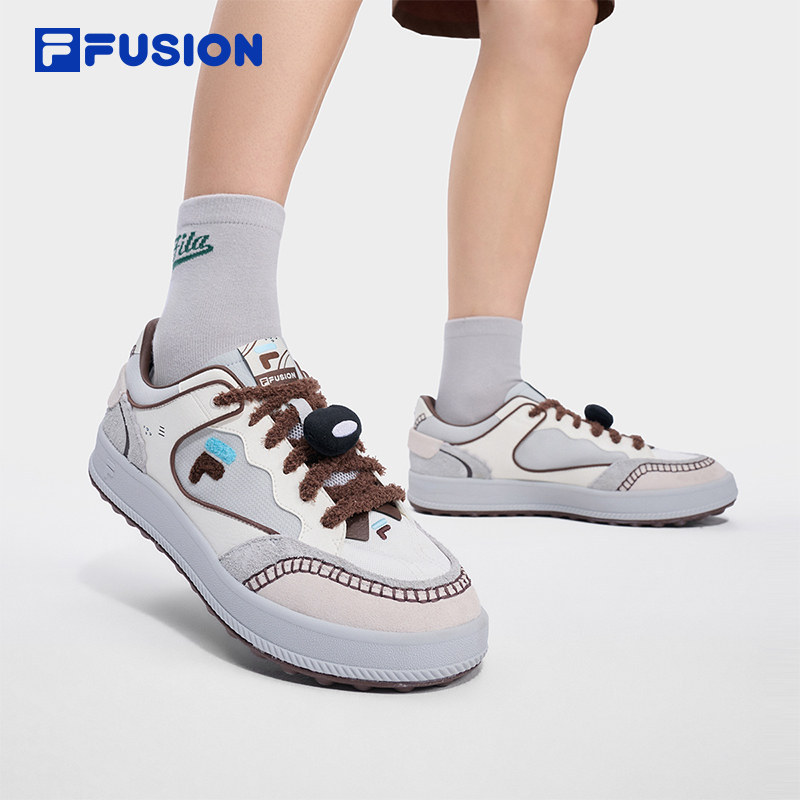 FILA FUSION|潦草小狗moonge联名斐乐男鞋新款休闲鞋T12M632017F