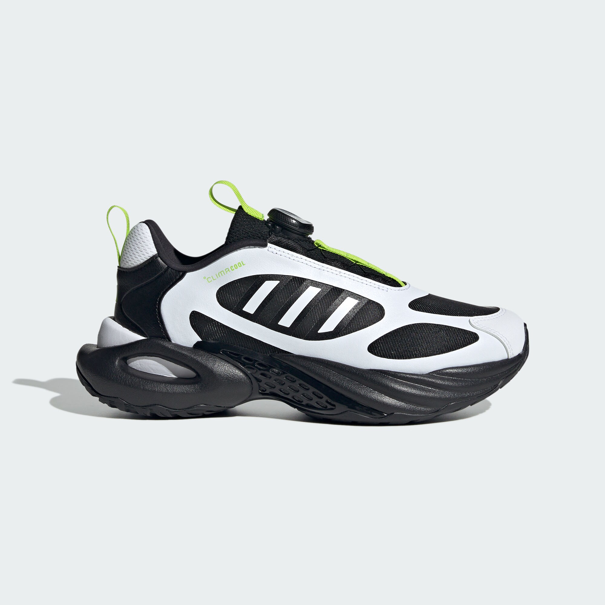 Adidas kids阿迪达斯男大童风动鞋稳定透气运动休闲跑步鞋JS4070