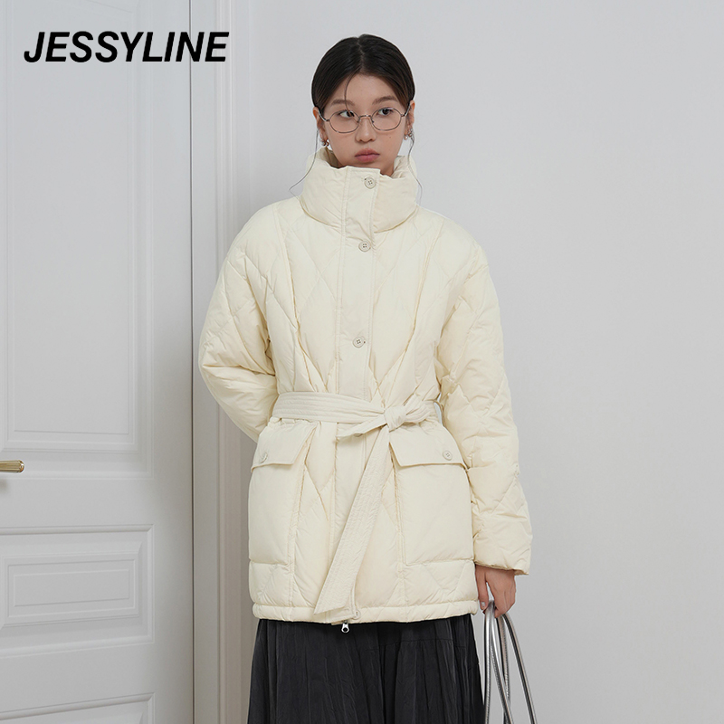 jessyline杰茜莱立领羽绒服外套 442208052