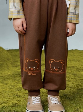 pawinpaw卡通小熊针织裤(KNIT PANTS)(TM)PCTMF4871E