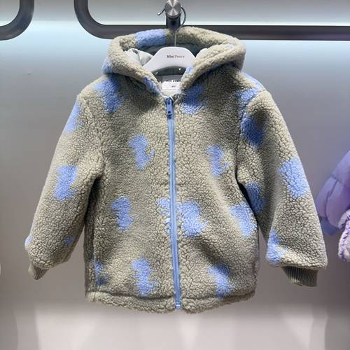 Mini Peace男女童简约时尚外套F1AEE4306