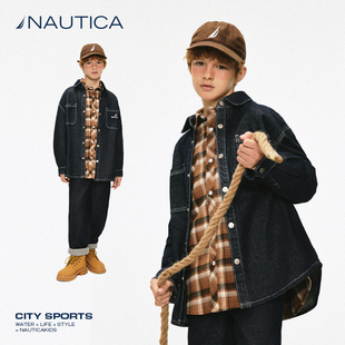 NAUTICA诺谛卡春秋牛仔外套NDG305368
