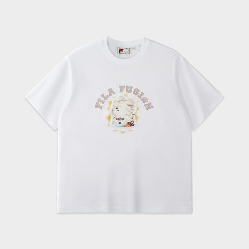 FILA FUSION男女同款短T恤T11U638103F