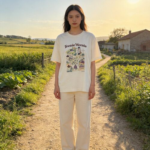 Teenie WeenieTeenie Weenie印花短袖T恤女夏TTRA26M308Z