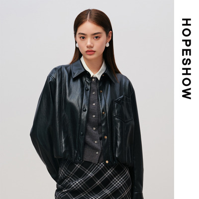 HOPESHOW红袖外套89125300405