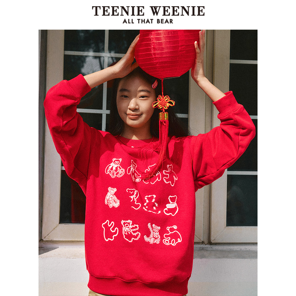 TeenieWeenie小熊女装卫衣TTMA241103P