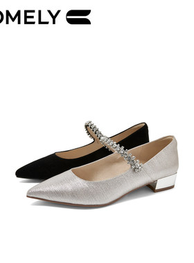 香槟色/拉丝条纹格利特布浅粉00Q女鞋KYQ61009D