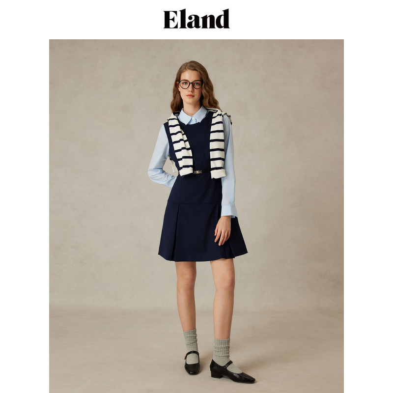 Eland连衣裙女学院风