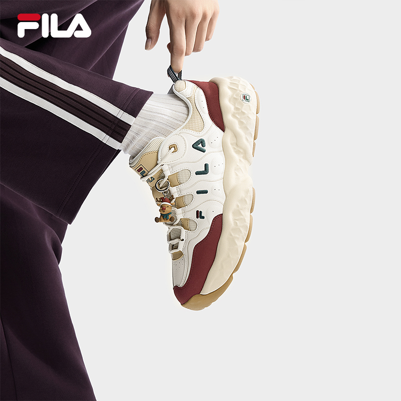 圣诞版|松饼鞋FILA斐乐官方女鞋老爹鞋2026春季男鞋F12M611132F