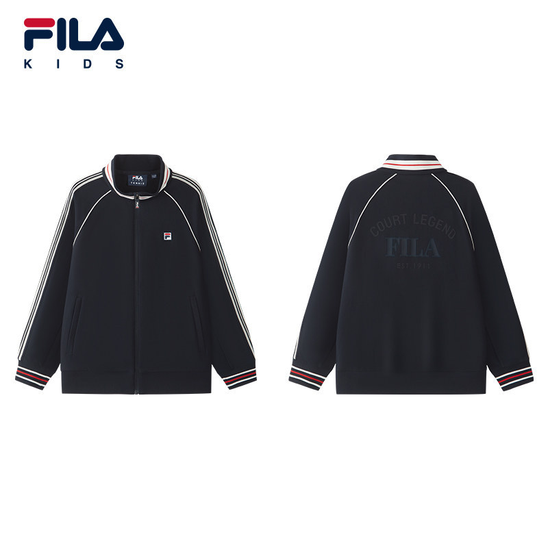FILA KIDS斐乐童装男大童外套26秋季新款儿童上衣K12B633504