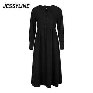 jessyline收腰显瘦连衣裙 440B11237