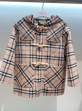 Mini Peace男女童简约时尚大衣F1AAE4219