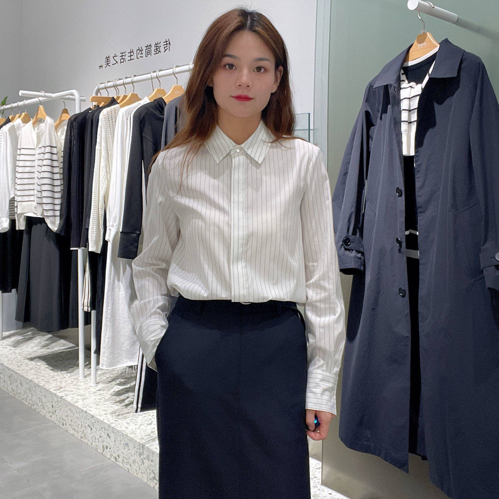 麦檬 女士简约时尚衬衫5F812S421图片