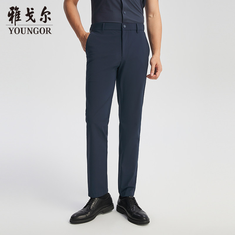 雅戈尔男士长裤休闲裤