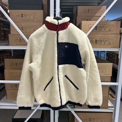 TOMMY HILFIGER/汤米 男士夹克仿羊羔绒 DM0DM18906
