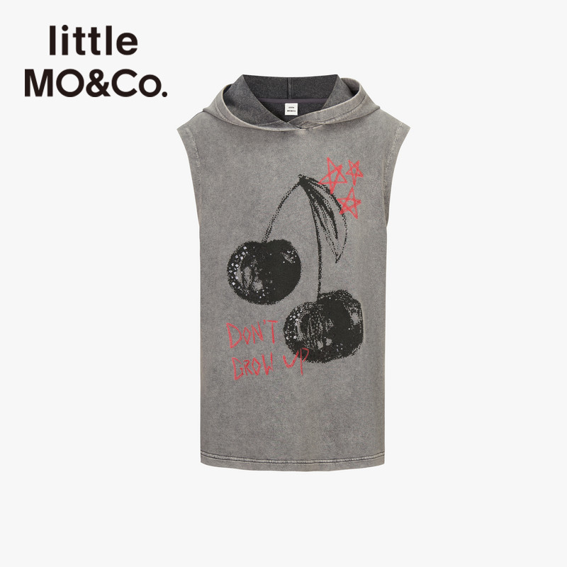 Little Moco儿童服装 女孩时尚 连衣裙