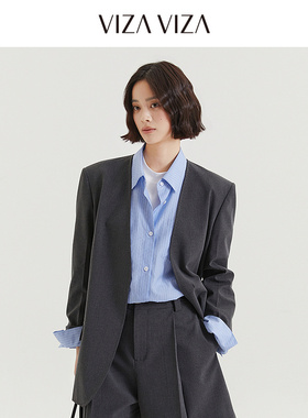 VIZAVIZA女士简约时尚外套V24307Y05108