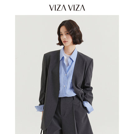 VIZAVIZA女士简约时尚外套V24307Y05108