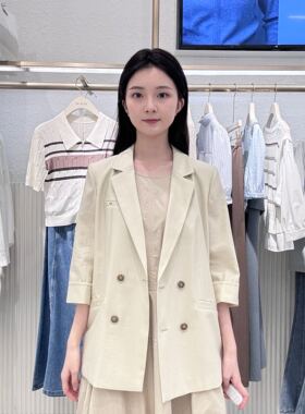 诗凡黎女士简约时尚外套3F4210911