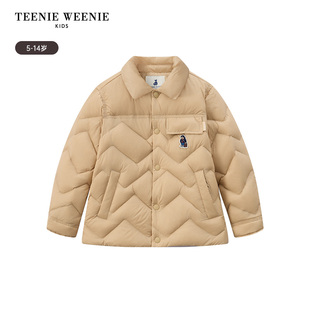 TeenieWeenie Kids小熊童装25新年款男童短款羽绒服TKJD251101K