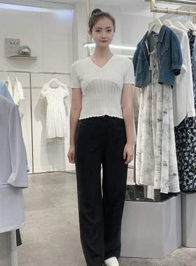 SEIFINI/诗凡黎女士时尚简约休闲裤3F7251981