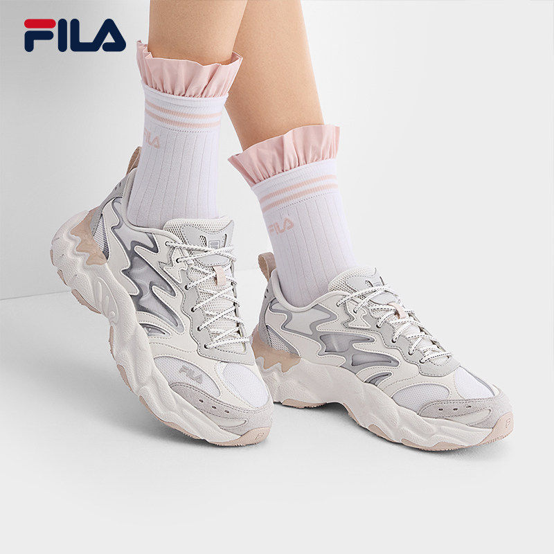 蕨草3代|女鞋FILA 斐乐透气老爹鞋2026夏季新款运动鞋F12W622112F