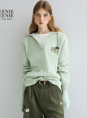 Teenie Weenie女士简约休闲卫衣TTMW254VC6A