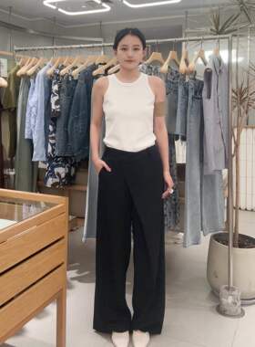 江南布衣女士时尚休闲长裤5O7E11350