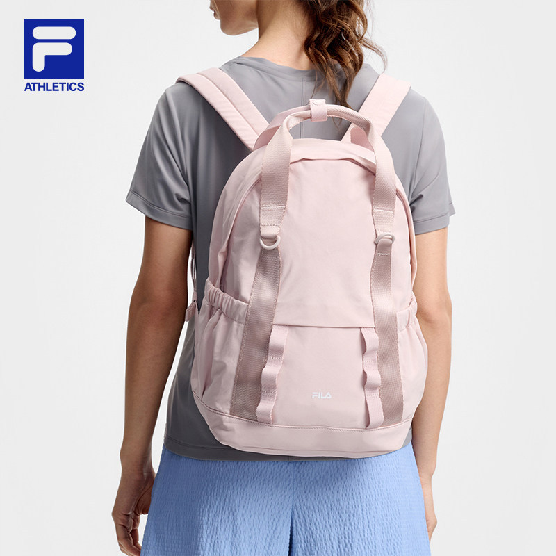 背包|FILA 斐乐官方女包新款健身运动包双肩包书包A13W631163F