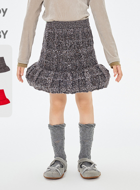 江南布衣童装短款半身裙 女童jnbybyjnby1Q1D13210