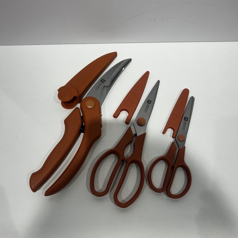 ZWILLING NOW S多用剪三件套红色